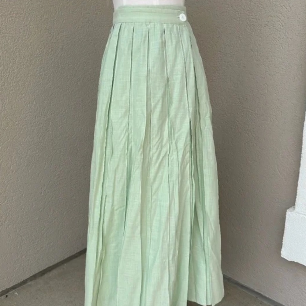 SABO Dien Wrap Skirt - Green
